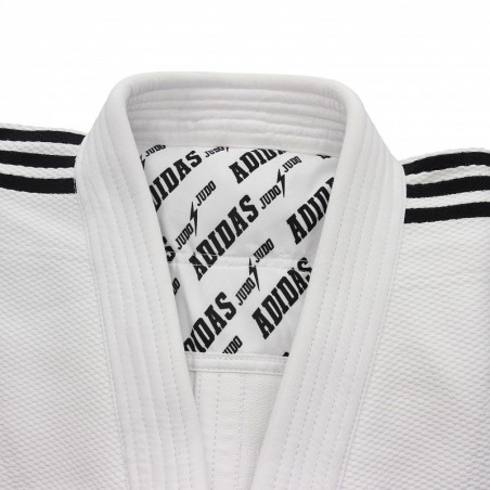 Kimono Judo KWON Training Nero - Modello Moderato 190, Per Allenamento E Competizione - 2